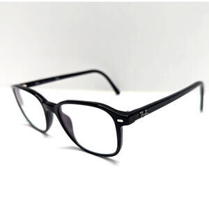 Ray Ban LEONARD EYEGLASSES RB5393 2000 BLACK Frames Size: 47-17-145 Retro Italy